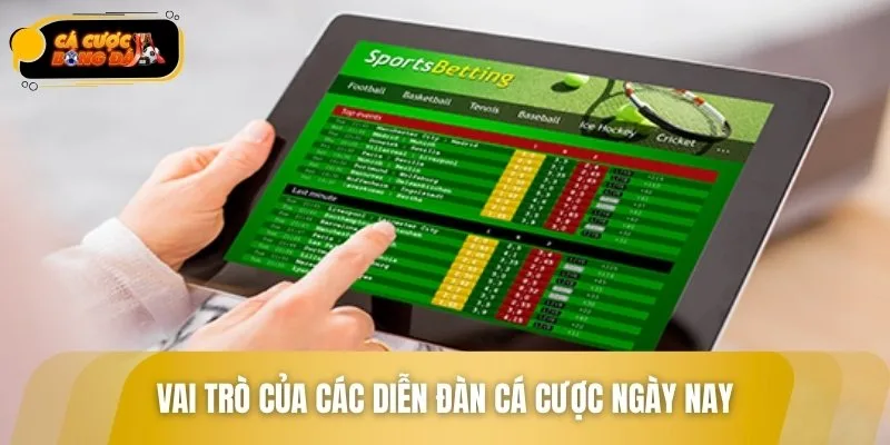 Forum cá độ là nơi cập nhật tin tức cá cược bóng đá nhanh