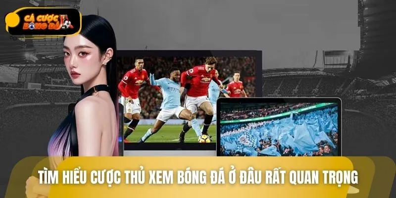 Tìm hiểu và biết cược thủ xem bóng đá ở đâu rất quan trọng